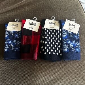 Woolrich x Target Adult Crew Socks Size S/M Unisex  Set Of 4